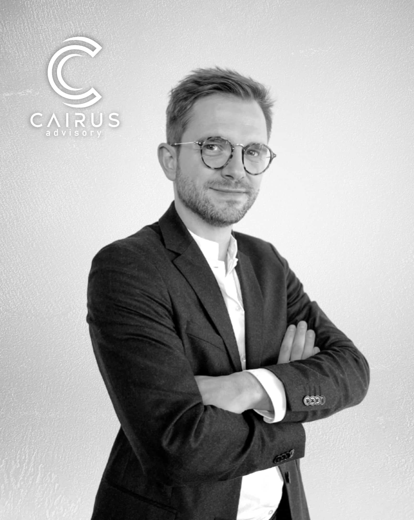 photographie de Reynald MAILLOT, directeur associé de Cairus Advisory