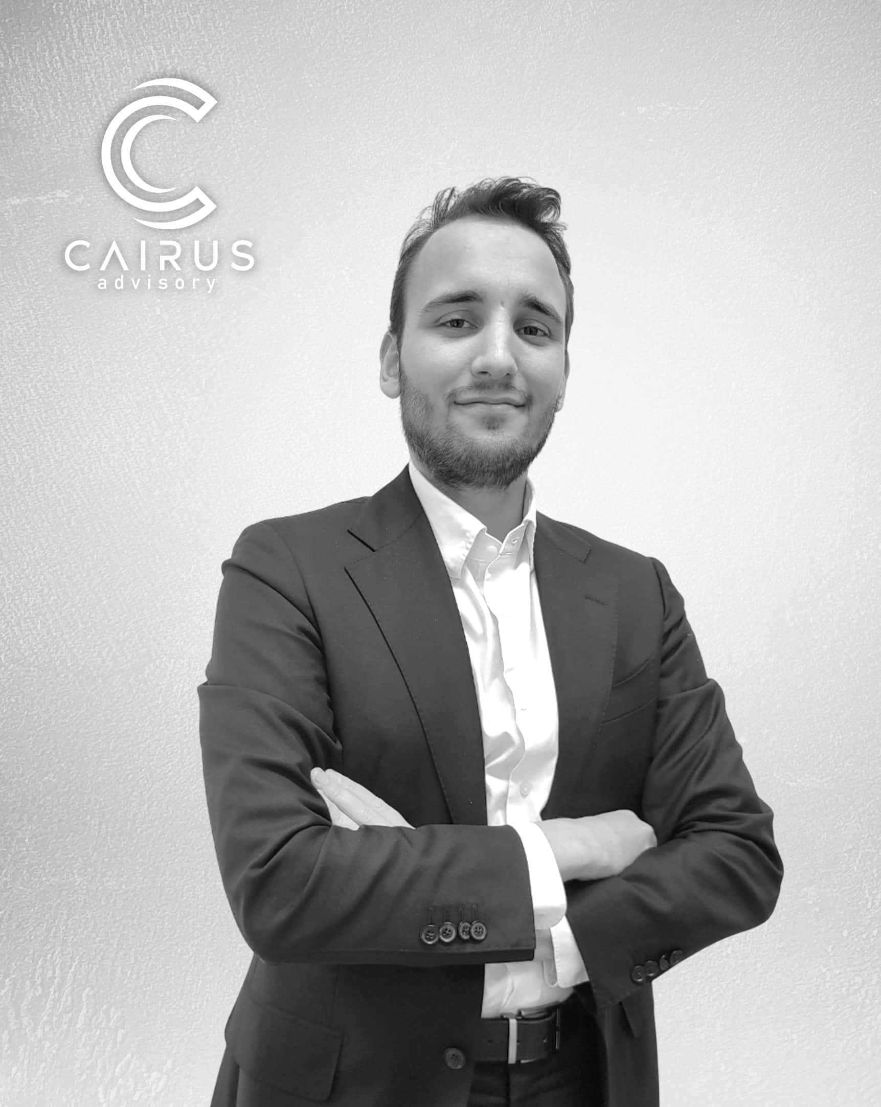 photographie de Hugo ROMANO, Chargé d'affaires M&A chez Cairus Advisory